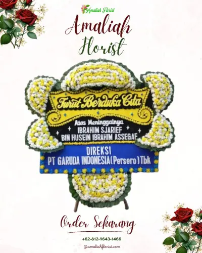 Papan Bunga Duka di Anjatan Utara